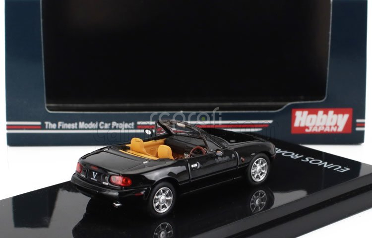 Ignition-model Mazda Eunos (mx5) Na6c Spider Roadster 1989 1:64 Black