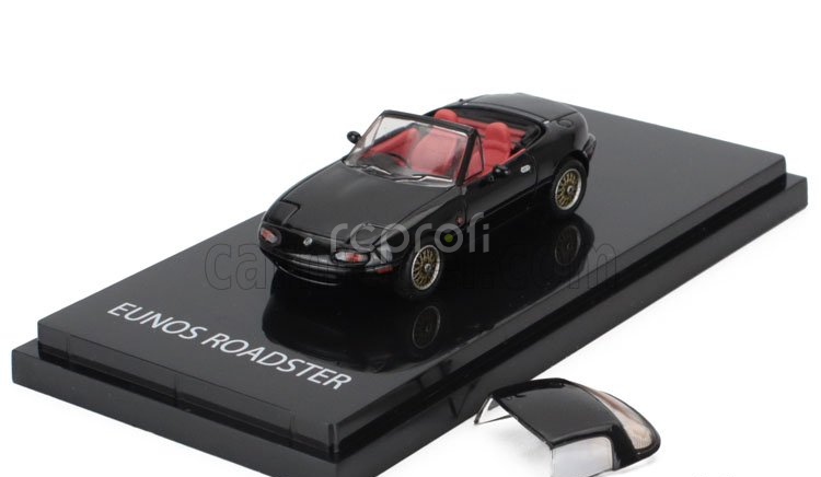 Ignition-model Mazda Eunos (mx5) Na6c Spider Roadster 1989 1:64 Black