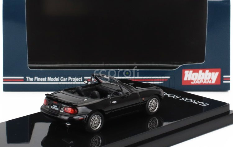 Ignition-model Mazda Eunos (mx5) Na6ce Spider Roadster 1989 1:64 Black
