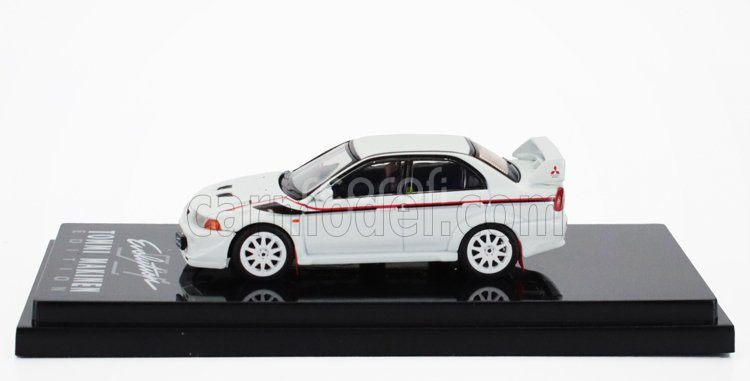 Ignition-model Mitsubishi Lancer Evolution Vi Gsr 2000 1:64 Bílá