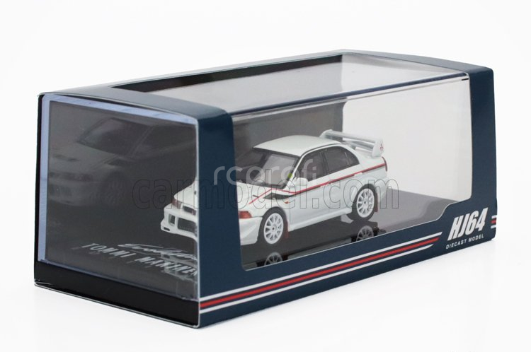 Ignition-model Mitsubishi Lancer Evolution Vi Gsr 2000 1:64 Bílá