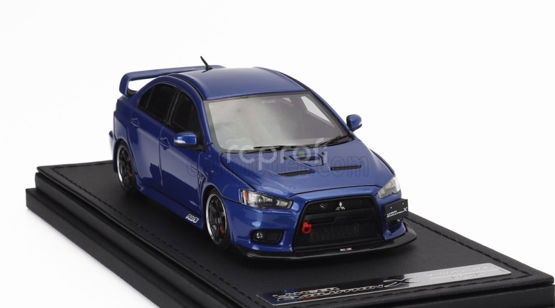 Ignition-model Mitsubishi Lancer Evolution X (cz4a) 2014 1:43 Blue Met