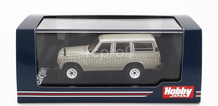 Ignition-model Toyota Land Cruiser J60 Gx 1981 1:64 Cream