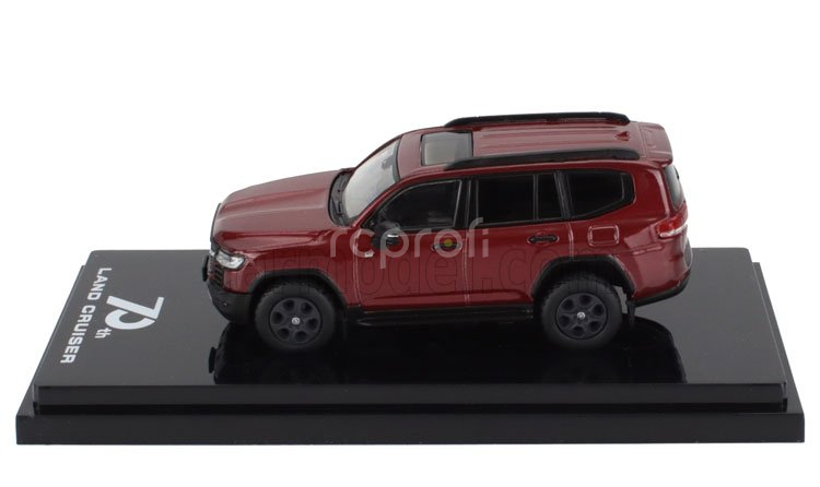 Ignition-model Toyota Land Cruiser (ja300w) Gr Sport 2023 1:64 Red Met