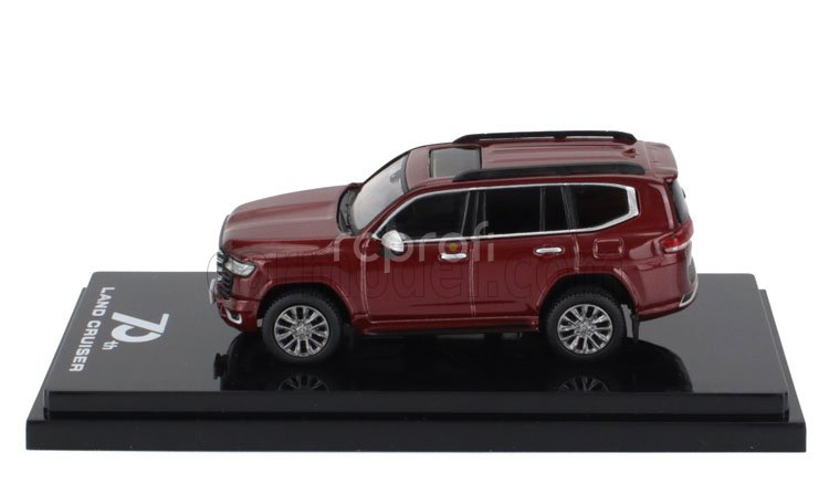 Ignition-model Toyota Land Cruiser (ja300w) Zx 2023 1:64 Red Mica Met