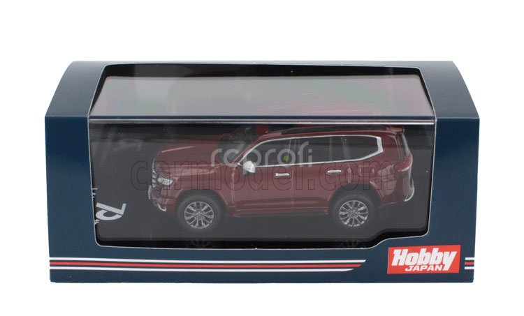Ignition-model Toyota Land Cruiser (ja300w) Zx 2023 1:64 Red Mica Met