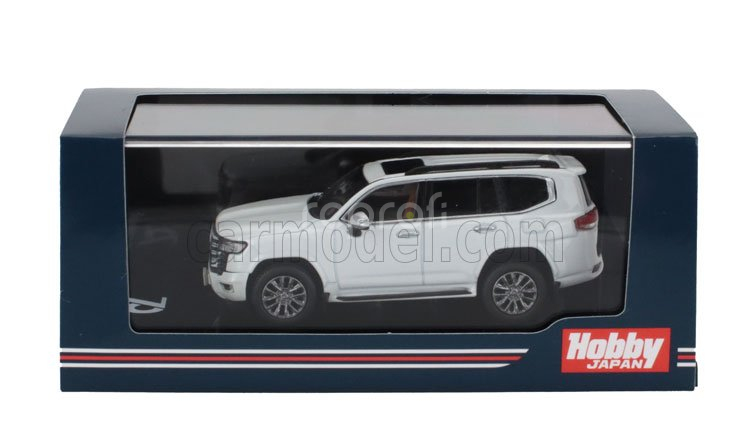 Ignition-model Toyota Land Cruiser (ja300w) Zx 2023 - Beige Interior 1:64 Bílá Perla