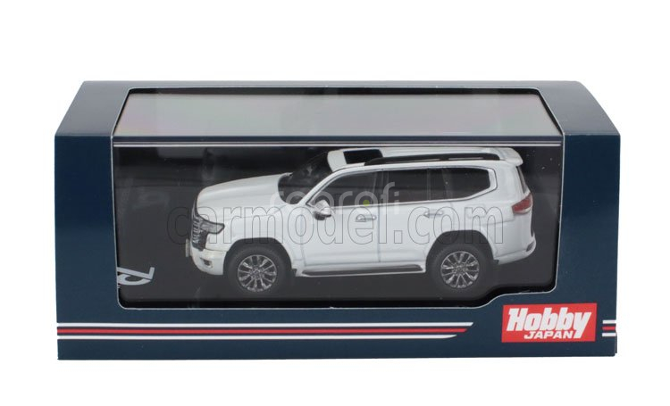 Ignition-model Toyota Land Cruiser (ja300w) Zx 2023 - Black Red Interior 1:64 Bílá Perla