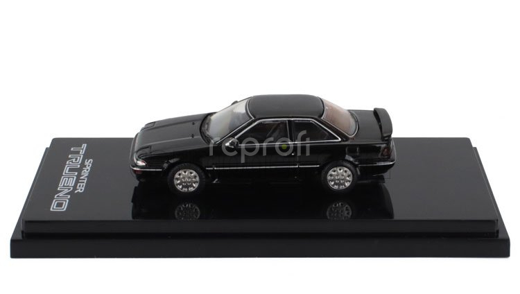 Ignition-model Toyota Sprinter Trueno (ae92) Gt Apex Coupe 1989 1:64 Black