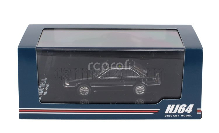 Ignition-model Toyota Sprinter Trueno (ae92) Gt Apex Coupe 1989 1:64 Black
