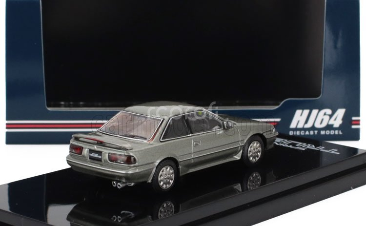 Ignition-model Toyota Sprinter Trueno (ae92) Gt Apex Coupe 1989 1:64 Green Grey Met