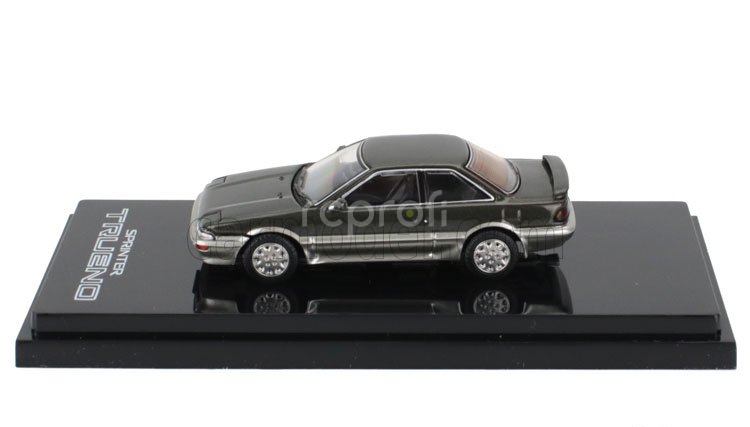 Ignition-model Toyota Sprinter Trueno (ae92) Gt Apex Coupe 1989 1:64 Zelené Stříbro