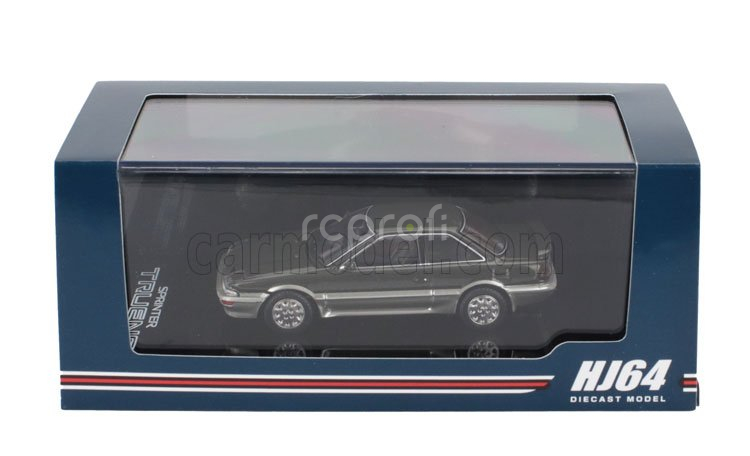 Ignition-model Toyota Sprinter Trueno (ae92) Gt Apex Coupe 1989 1:64 Zelené Stříbro