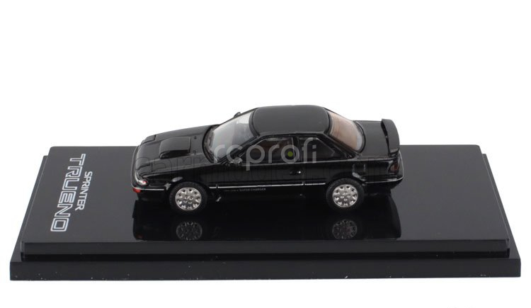 Ignition-model Toyota Sprinter Trueno Gt-z (ae92) 1989 1:64 Black