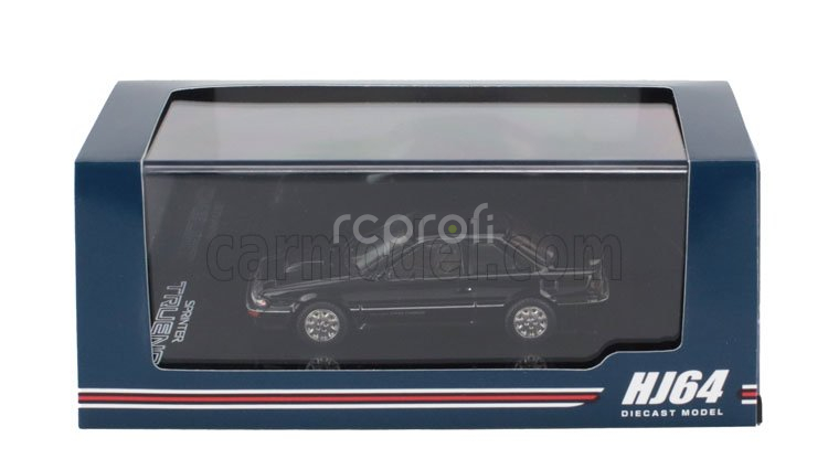 Ignition-model Toyota Sprinter Trueno Gt-z (ae92) 1989 1:64 Black