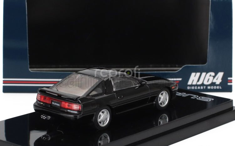 Ignition-model Toyota Supra (a70) 2.5 Gt Twin Turbo 1990 1:64 Black