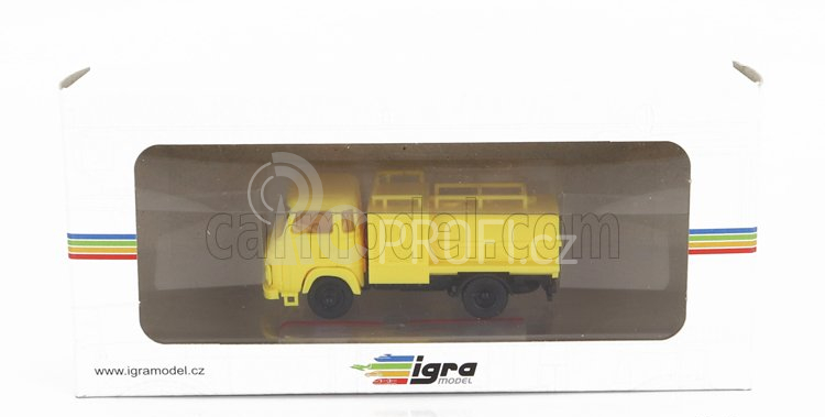 Igra-model Alfa romeo A19 Tanker Truck 1973 1:87 Žlutá