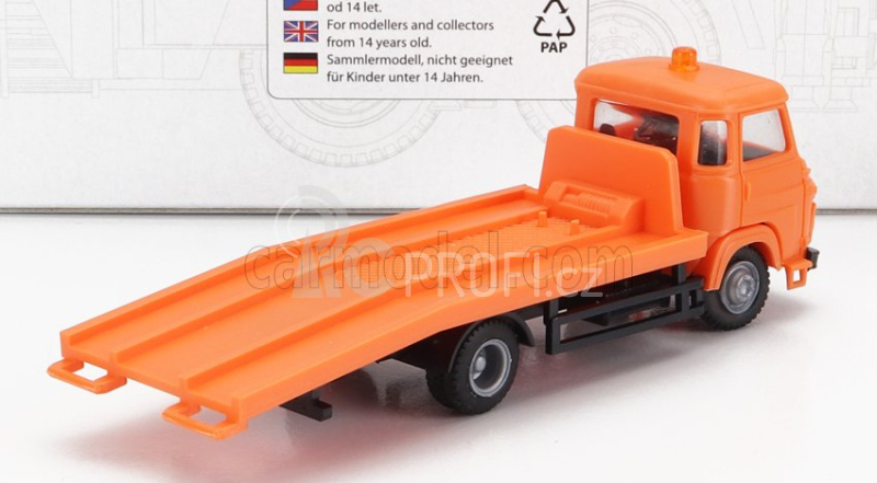 Igra-model Alfa romeo A19 Truck Assistance Odtahový vůz 1:87, oranžová