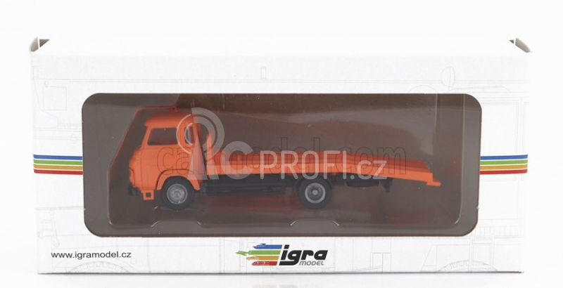 Igra-model Alfa romeo A19 Truck Assistance Odtahový vůz 1:87, oranžová