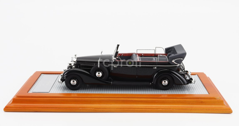 Ilario-model Horch 951a Pullman Original Car Cabriolet Open 1937 1:43 Black