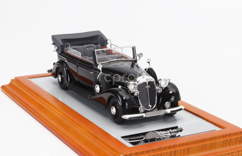 Ilario-model Horch 951a Pullman Original Car Cabriolet Open 1937 1:43 Black