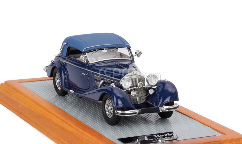 Ilario-model Mercedes benz 540k Sn154081 Sindelfingen Cabriolet A Closed 1936 1:43 2 Tóny Modré