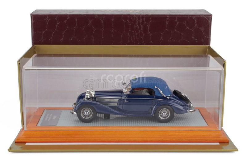 Ilario-model Mercedes benz 540k Sn154081 Sindelfingen Cabriolet A Closed 1936 1:43 2 Tóny Modré