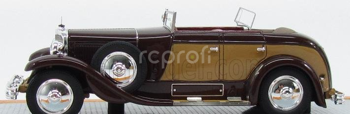 Ilario-model Mercedes benz 630k Spider Saoutchik Torpedo Transformable 1928 1:43 2 Tóny Hnědé