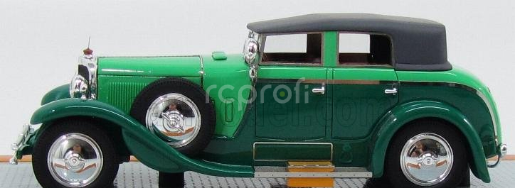 Ilario-model Mercedes benz 630k Torpedo Cabriolet Transformable Closed 1926 1:43 2 Tóny Zelené