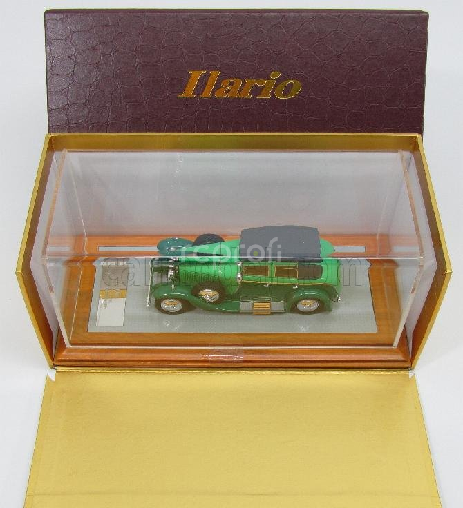 Ilario-model Mercedes benz 630k Torpedo Cabriolet Transformable Closed 1926 1:43 2 Tóny Zelené