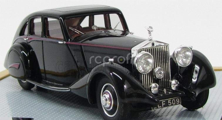 Ilario-model Rolls royce Phantom Ii Continental Park Ward Streamline Saloon Sn86sk  1934 1:43 Black