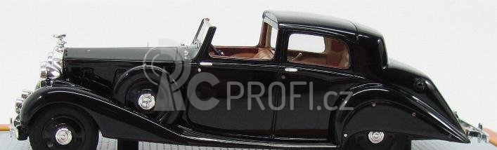 Ilario-model Rolls royce Piii 3cp130 Sedanca De Ville Hooper Semiconvertible 1937 1:43 Black