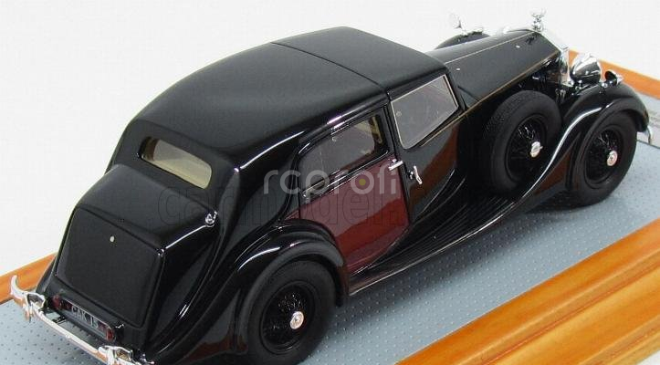 Ilario-model Rolls royce Piii 3cp192 Sedanca De Ville Park Ward 1937 1:43 Black Bordeaux