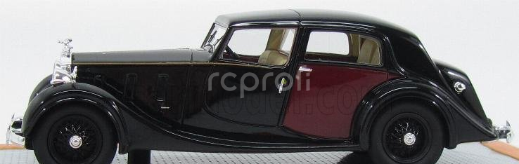 Ilario-model Rolls royce Piii 3cp192 Sedanca De Ville Park Ward 1937 1:43 Black Bordeaux