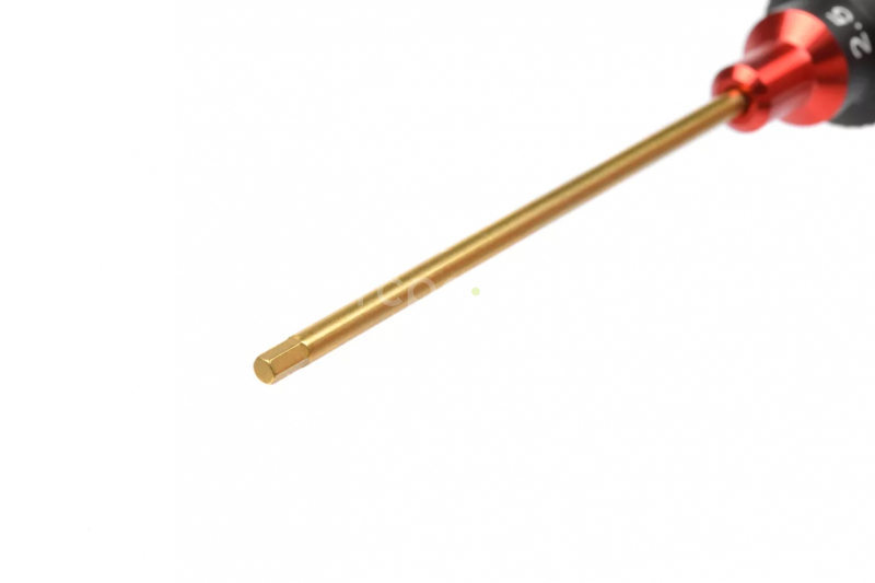 Imbusový šroubovák PRO Tool - tvrzený dřík - odlehčená hliníková rukojeť - Hex 2.5 mm