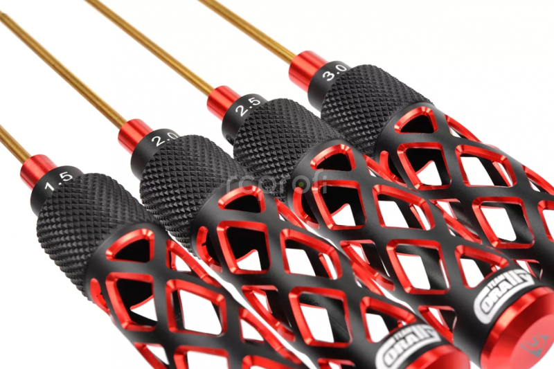 Imbusový šroubovák PRO Tool - tvrzený dřík - odlehčená hliníková rukojeť - Hex 2.5 mm