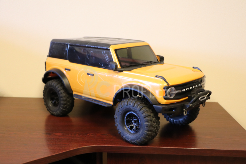 BAZAR - RC auto Traxxas TRX-4 Ford Bronco 2021 TQi 1:10 RTR, oranžová