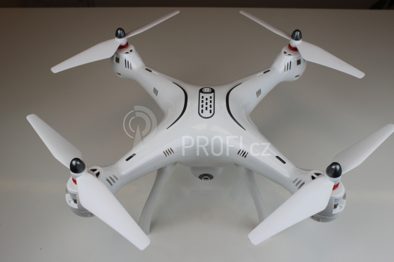 Dron Syma X8PRO, bílá + náhradní baterie