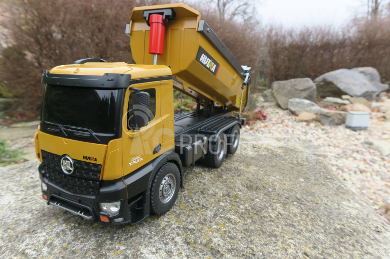 RC sklápěč Mercedes-Benz Arocs HN573 1:14 10CH + náhradní baterie