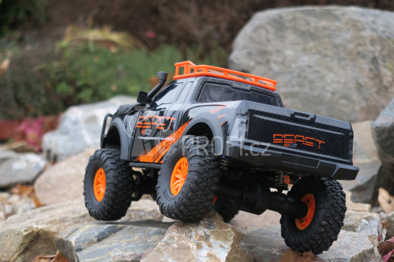 RC auto Crawler 4x4 ORANGE  BEAST 1/10