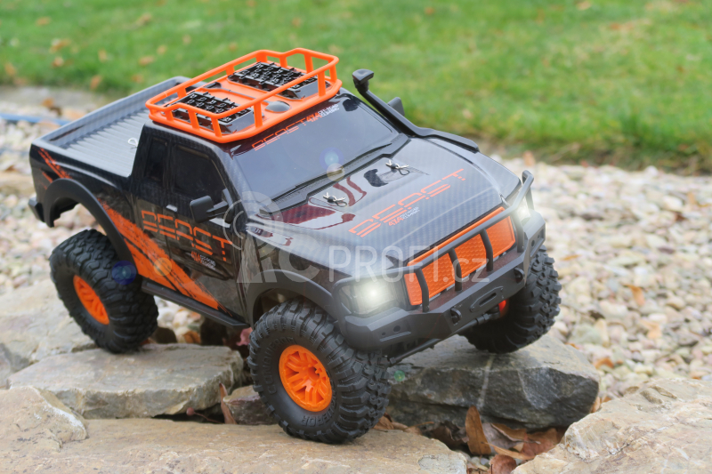 RC auto Crawler 4x4 ORANGE  BEAST 1/10