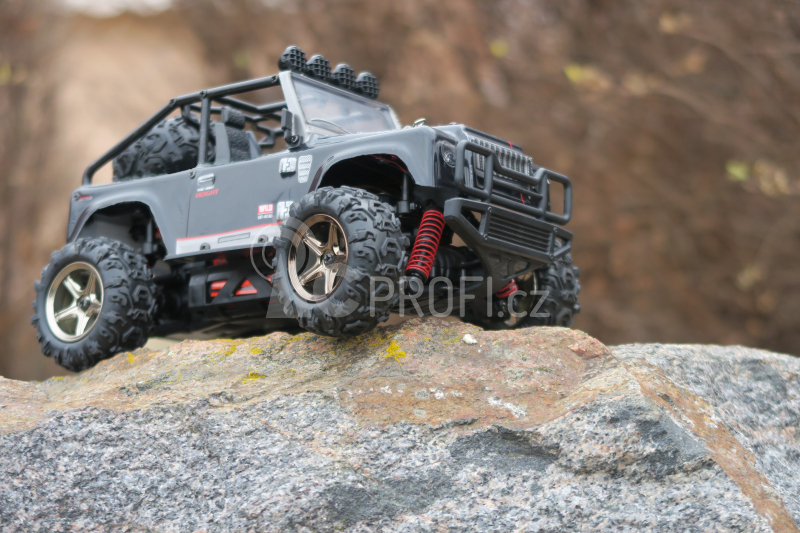 RC auto JEEP Subotech Brave, černý