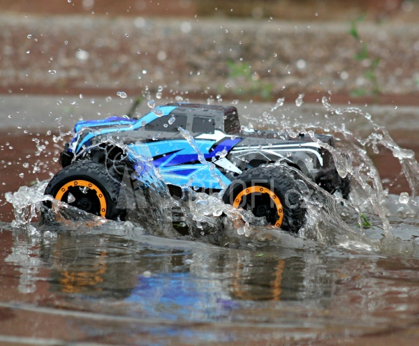 RC auto HBX Ravage 1:16, modrá