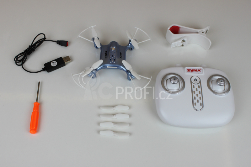 Dron Syma X21W, modrá