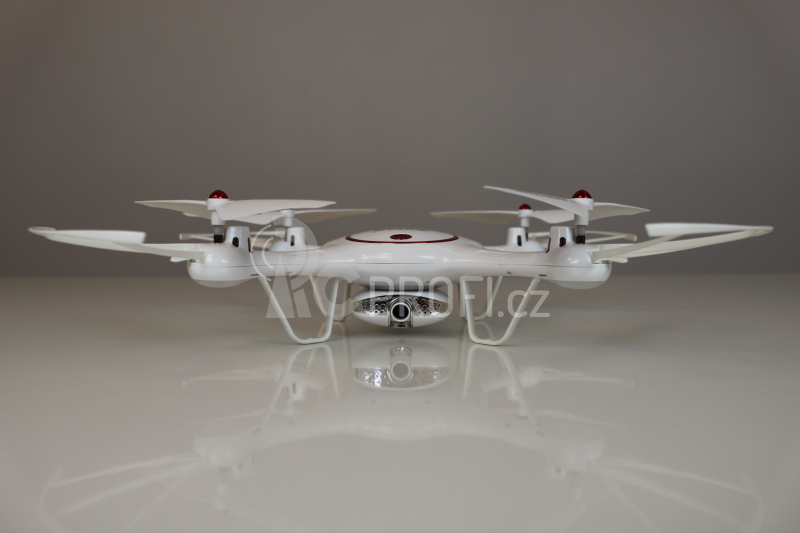 Dron Syma X5UW-D, bílá + náhradní baterie