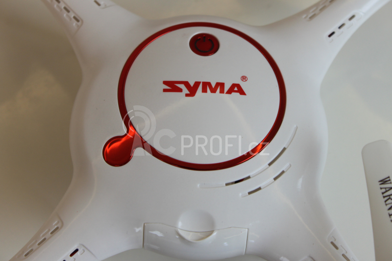 Dron Syma X5UW-D, bílá + náhradní baterie