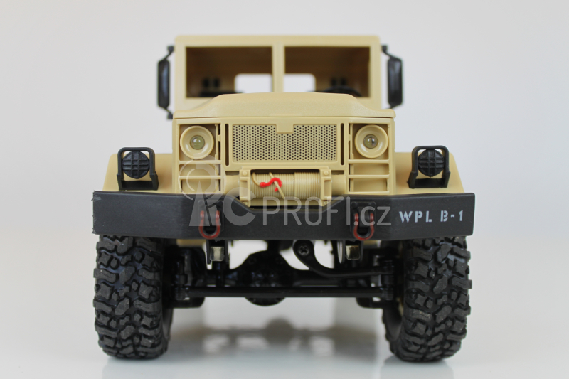 RC auto Military Truck, písková