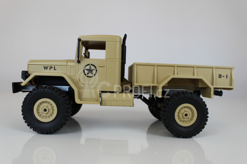 RC auto Military Truck, písková