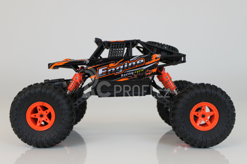 BAZAR - RC crawler Engine 1:18, oranžová