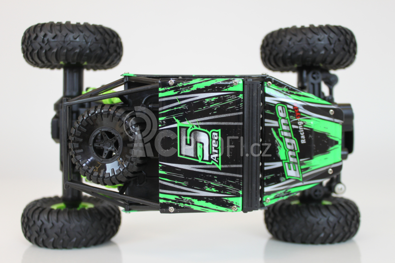 RC crawler Engine 1:18, zelená